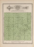 Madison Township from Standard Atlas and Directory of Poweshiek County, Iowa 1914 by Relic Map Company