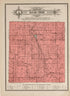 Sugar Creek Township from Standard Atlas and Directory of Poweshiek County, Iowa 1914 by Relic Map Company