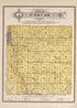 East Part of Jackson from Standard Atlas and Directory of Poweshiek County, Iowa 1914 by Relic Map Company