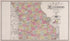 Map of Missouri from Illustrated Historical Atlas of Cooper County, Missouri 1897 by Relic Map Company