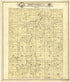 Map of Township 34 N Range 27 W from Standard Atlas of Cedar County, Missouri 1908 by Relic Map Company