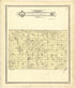 Map of Part of Township 33 North Range 27 West from Standard Atlas of Cedar County, Missouri 1908 by Relic Map Company