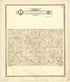 Map of Part of Township 33 North, Range 25 West from Standard Atlas of Cedar County, Missouri 1908 by Relic Map Company
