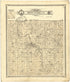 Map of Township 35 N Range 26 W from Standard Atlas of Cedar County, Missouri 1908 by Relic Map Company