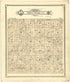 Map of Township 35 N Range 25 W from Standard Atlas of Cedar County, Missouri 1908 by Relic Map Company