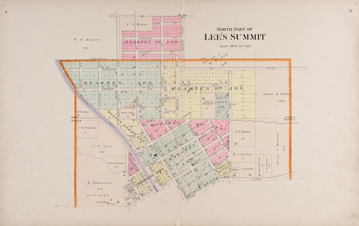 This old map of North Part of Lee&