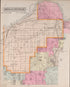 Twps 49 & 50 North Range 33 West from Plat Book of Jackson County, Missouri 1904 by Relic Map Company