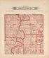 Township 33 N Range XIII W from Plat Book of La Clede County, Missouri 1912 by Relic Map Company