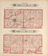 Township 32 N Range XVII W & Township 32 N Range XVI W from Plat Book of La Clede County, Missouri 1912 by Relic Map Company