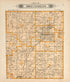 Township 34 N Range XVI W from Plat Book of La Clede County, Missouri 1912 by Relic Map Company