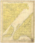 Township 49 North, Range 19 West from Illustrated Atlas Map of Saline County, Missouri 1876 by Relic Map Company