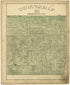 Township 51 North, Range 19W. 5th P.M. from Illustrated Atlas Map of Saline County, Missouri 1876 by Relic Map Company