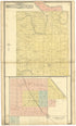 Map of Townships 39 & 40 N. Ranges XIII & XXIV W. from Standard Atlas of Saint Clair County, Missouri 1903 by Relic Map Company