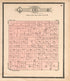 Map of Iowa Township from Standard Atlas of Douglas County, South Dakota 1909 by Relic Map Company