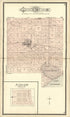 Map of DeSmet; Badger from Standard Atlas of Kingsbury County, South Dakota 1909 by Relic Map Company