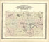 Outline Map of Kingsbury County from Standard Atlas of Kingsbury County, South Dakota 1909 by Relic Map Company