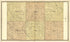 16 XXII; 16 XXI; 16 XX; 15 XXII; 15 XXI; 15 XX from Standard Atlas of Custer County, Nebraska 1904 by Relic Map Company