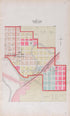 City of Ashland from Plat Book of Saunders County, Nebraska 1907 by Relic Map Company