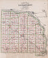 Outline Plan of Saunders County, NE School Districts from Plat Book of Saunders County, Nebraska 1907 by Relic Map Company