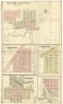 Beaver Crossing; Cordova; Goehner; Milford; Grover from Standard Atlas of Seward County, Nebraska 1908 by Relic Map Company