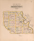 Rural Mail Routes Map of Washington County from Plat Book of Washington County, Nebraska 1908 by Relic Map Company