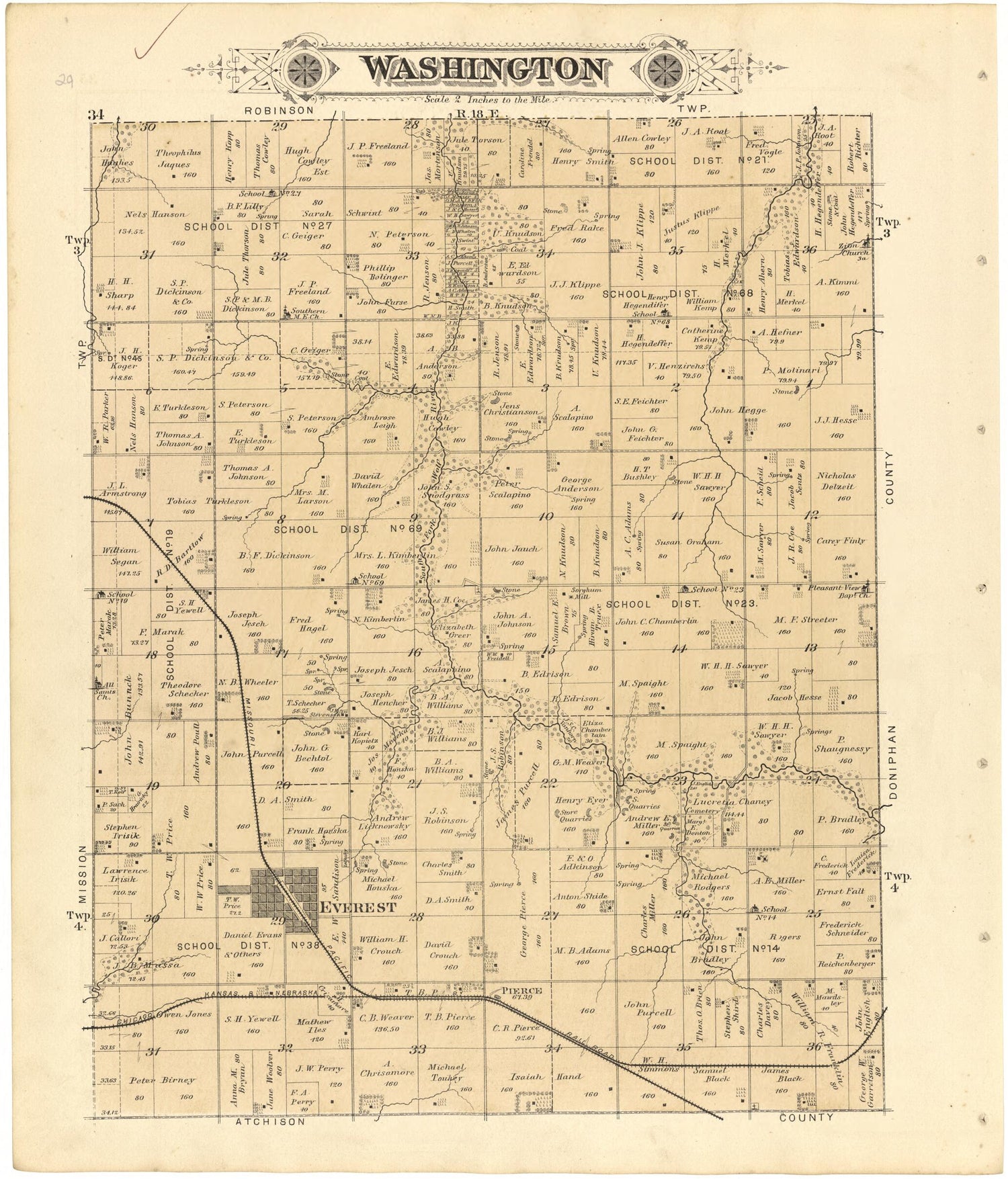 This old map of Washington from Meacham&