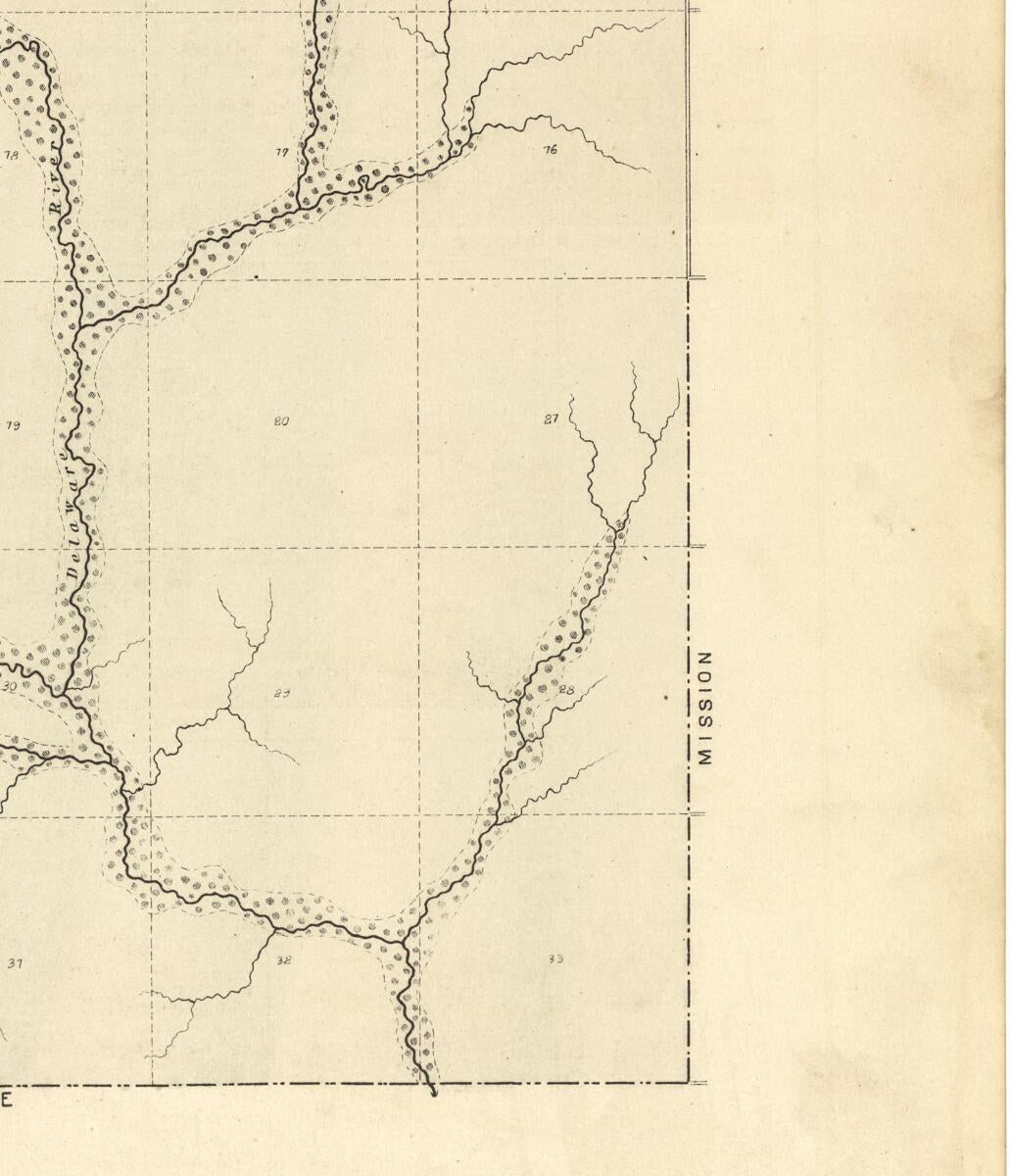 Kickapoo Regions Kickapoo Indian Reservation from Meacham's Atlas of Brown and Nemaha ...