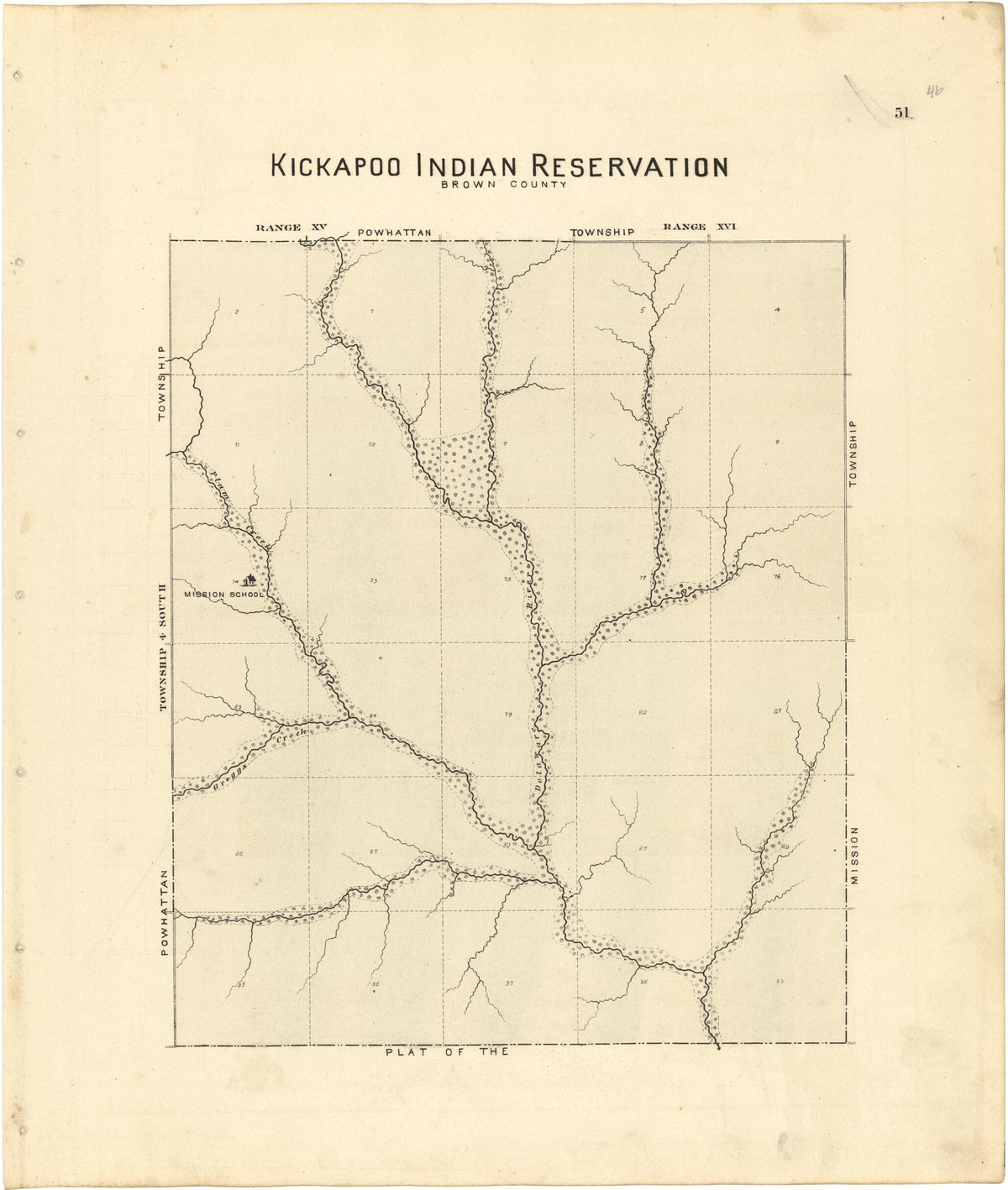 Camp Kickapoo Scout Ranch Map.pdf Kickapoo Indian Reservation from Meacham's Atlas of Brown and Nemaha ...