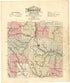 Sectional Map of Brown County, Kansas from Meacham&