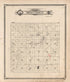 Map of Township 21 S Range 25 W from Standard Atlas of Hodgeman County, Kansas 1907 by Relic Map Company