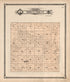 Map of Township 22 S Range 25 W from Standard Atlas of Hodgeman County, Kansas 1907 by Relic Map Company