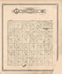 Map of Township 21 S Range 22 W from Standard Atlas of Hodgeman County, Kansas 1907 by Relic Map Company