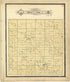 Map of Township 21 S. Range X E. from Standard Atlas of Lyon County, Kansas 1901 by Relic Map Company
