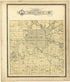 Map of Township 19 S. Range XI E. from Standard Atlas of Lyon County, Kansas 1901 by Relic Map Company