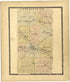 Outline Map of Lyon County, Kansas from Standard Atlas of Lyon County, Kansas 1901 by Relic Map Company
