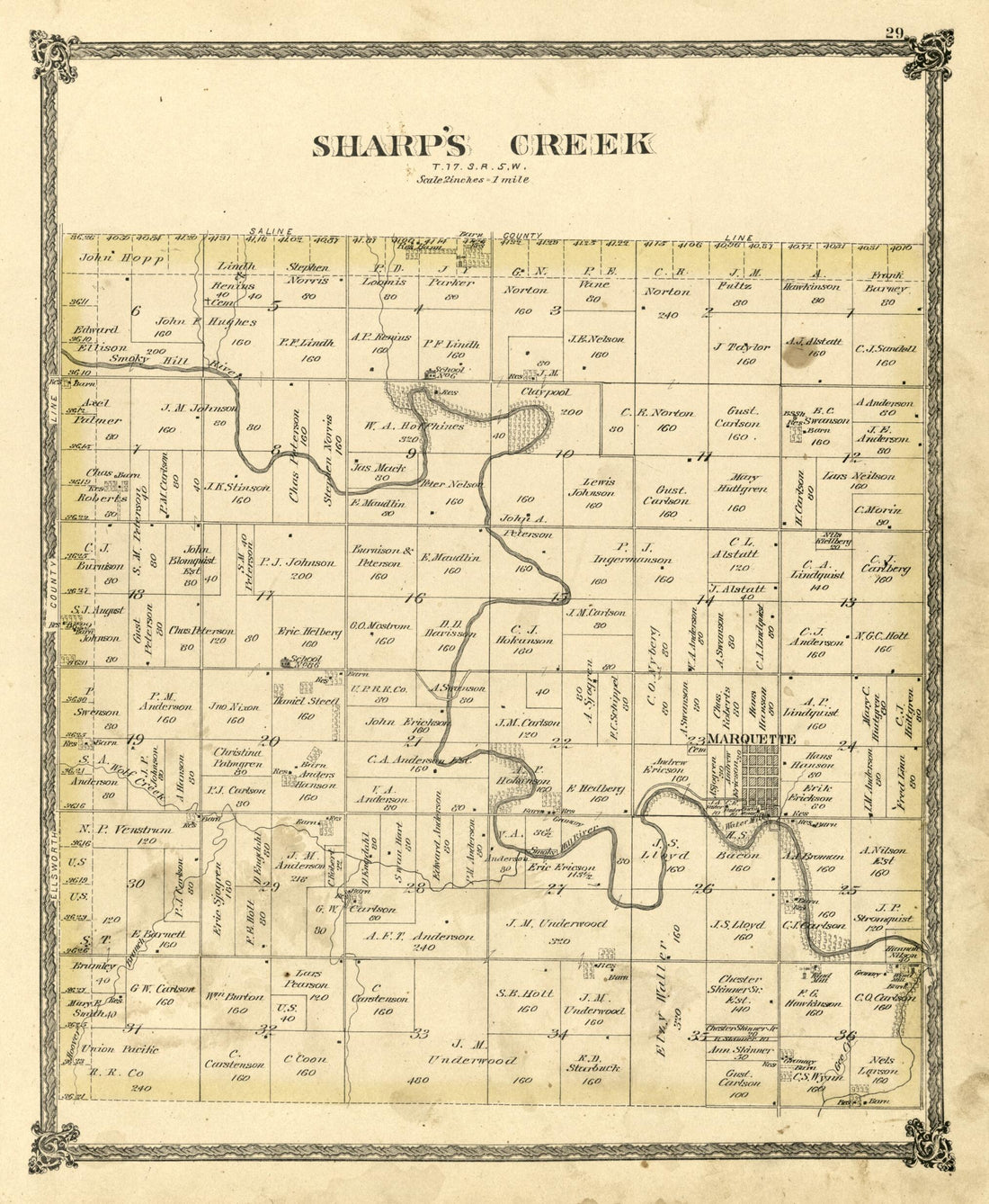 This old map of Sharp&