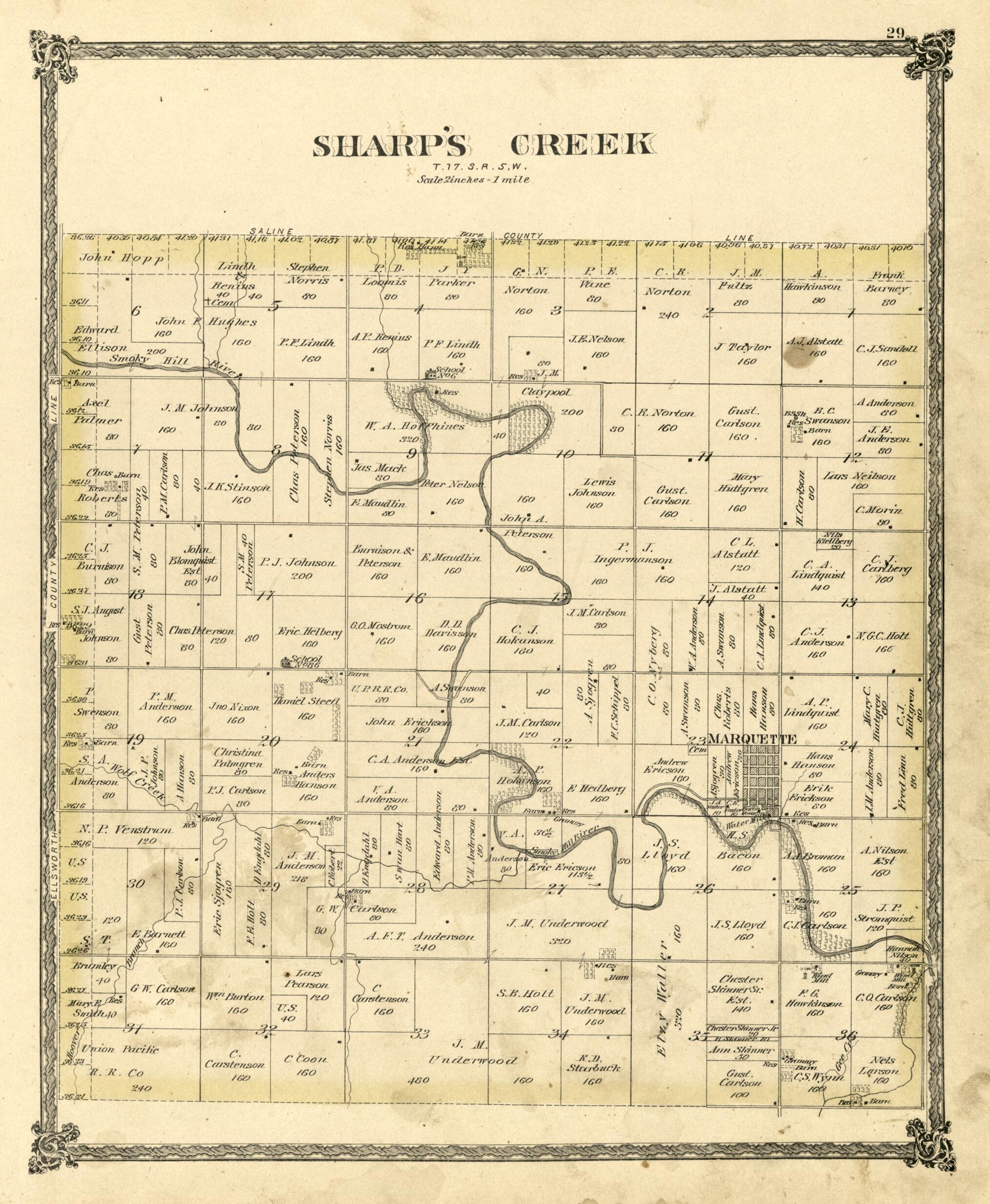 This old map of Sharp&