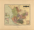 Jalisco from Atlas Mexicano. 1884 by Relic Map Company