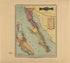 Baja California from Atlas Mexicano. 1884 by Relic Map Company