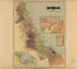 Vera Cruz from Atlas Mexicano. 1884 by Relic Map Company