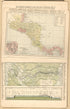 Central America; Panama Canal Zone from Mexican Revolution 1913 by Relic Map Company