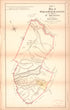 Lot 1. Plan of Weeks Or River Head Estate from Encumbered Estates In the West Indies (Montserrat) 1886 by Relic Map Company