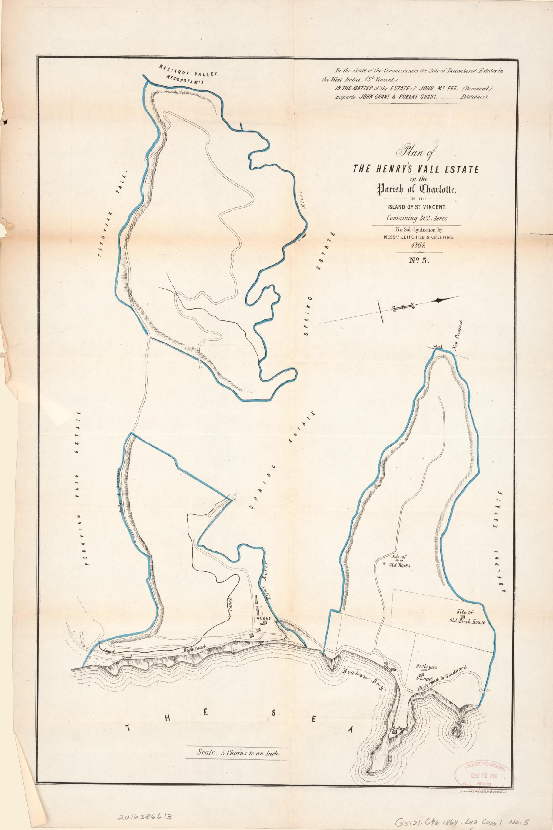 This old map of Plan of the Henry&