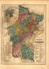 Provincia Do Maranhao from Atlas Do Imperio Do Brazil 1868 by Relic Map Company