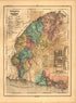 Provincia Do Piauhy from Atlas Do Imperio Do Brazil 1868 by Relic Map Company