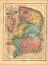 Provincia Do Rio Grande Do Norte from Atlas Do Imperio Do Brazil 1868 by Relic Map Company