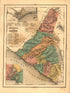 Provincia Das Alagoas from Atlas Do Imperio Do Brazil 1868 by Relic Map Company