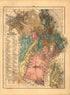 Provincia De S. Paulo from Atlas Do Imperio Do Brazil 1868 by Relic Map Company