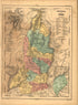 Provincia De Goyaz from Atlas Do Imperio Do Brazil 1868 by Relic Map Company