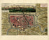 Trevigny Ou Trevise from a Collection of Plans of Fortifications and Battles, 1684-1709 by Relic Map Company